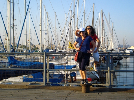 Elena and me in Larnaca